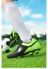 Professional Youth Futsal Low-Top Lace-Up Football Shoes with Long Studs