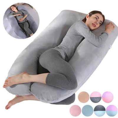 Pregnant Pillow Side Sleeper Pregnancy Women Bedding Full Body U-Shape Cushion Cover Long Sleeping Giant Maternity Pillow