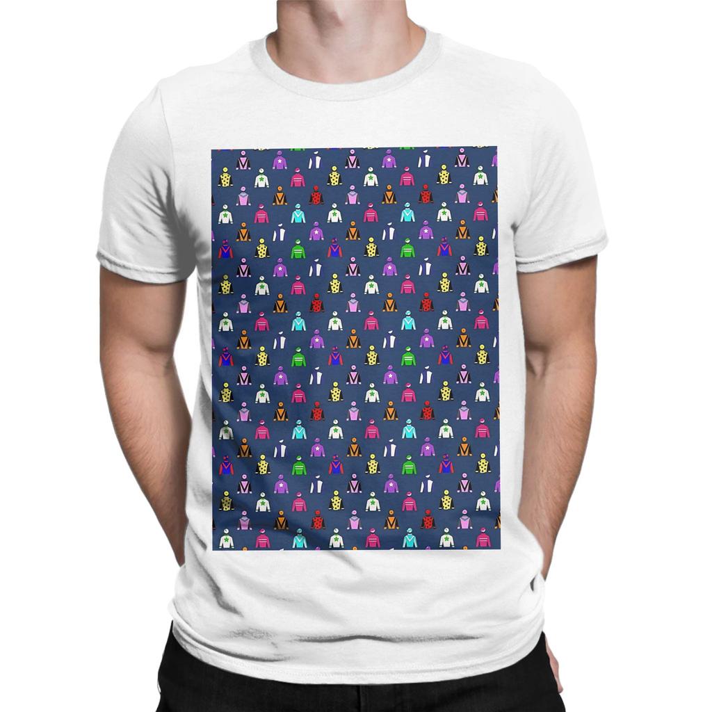 Horse Racing Jockey Silks Graphic Funny 100 Cotton Tshirt Horse Racing Jockey Silks Tees Tops For Unisex