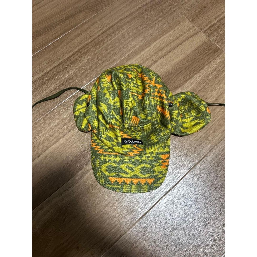 Used Columbia fleece hat with ear flaps