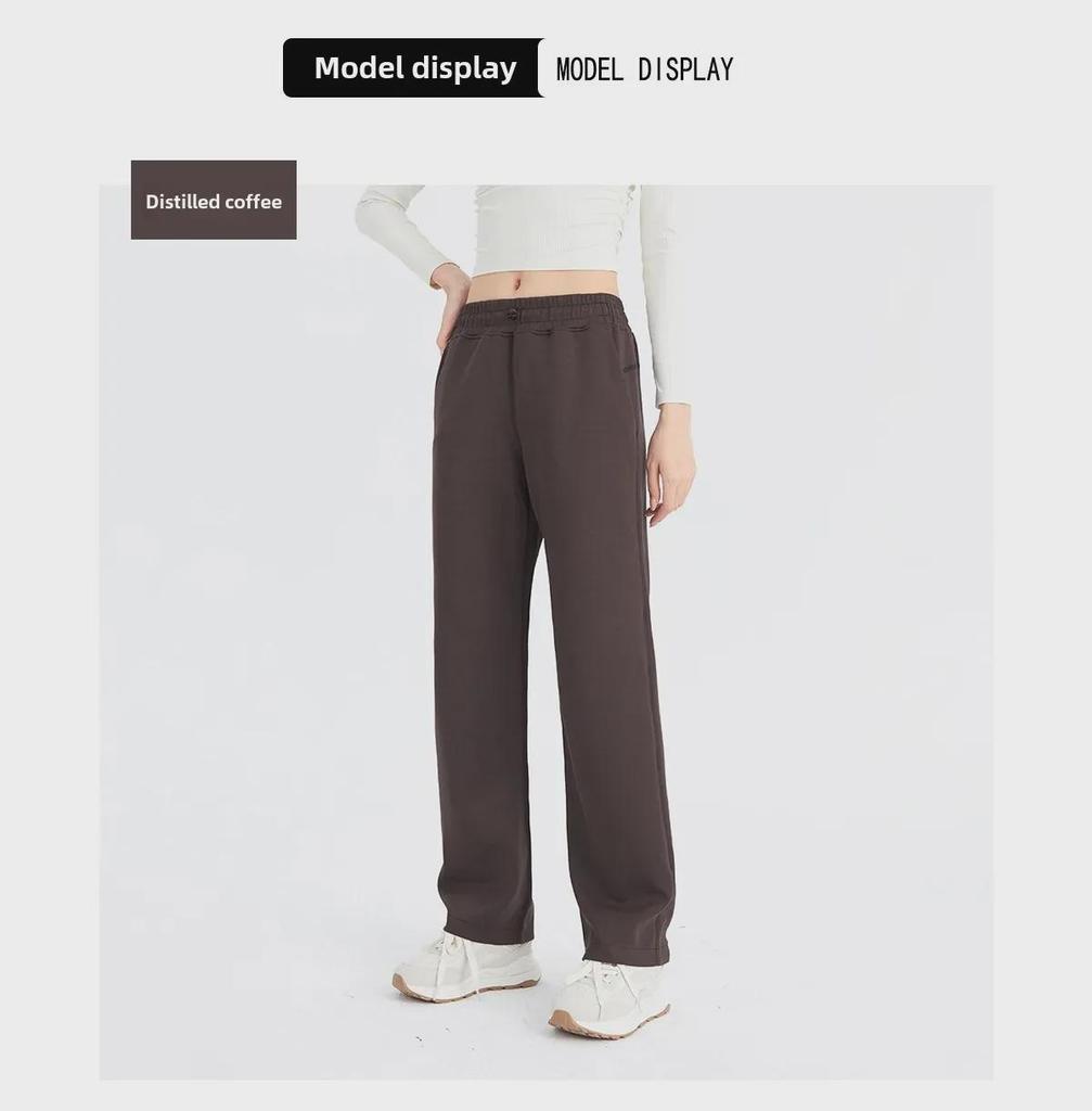 Pantaloni da yoga elasticizzati Softframe da donna - Pantaloni sportivi estivi larghi, casual e a gamba larga