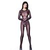 Sexy Women Open Crotch Hollow Out Bodysuit Sheer See Through Shappings Leoatrd Body Stockings Pantyhose Sexy Tight Jumpsuit