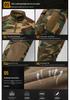 Men's Camouflage G4 Knit Frog Suit Long Sleeve Set for Outdoor Training