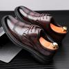 Business Leather Shoes Men's 2025 New Men's Dress Leather Shoes Baita Single Shoes Security Universal Leather Shoes