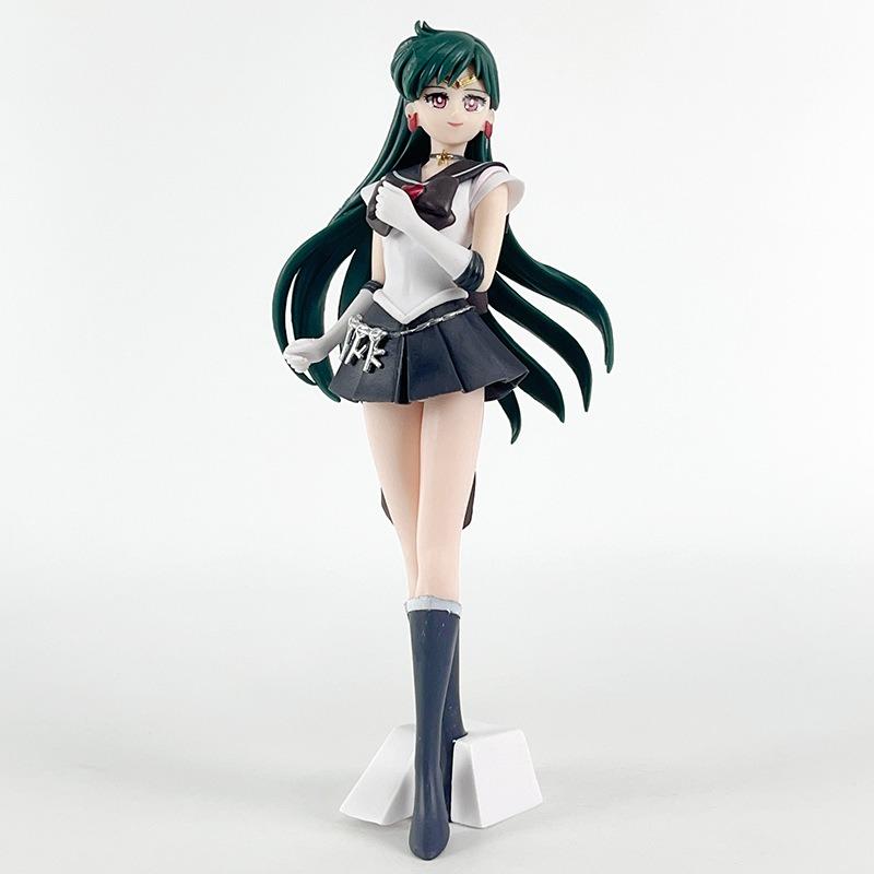 23cm Anime Sailor Moon Meiou Setsuna Action Figure GLITTER&GLAMOURS Kaiou Michiru Tenoh Haruka Tomoe aru Giocattolo Regalo