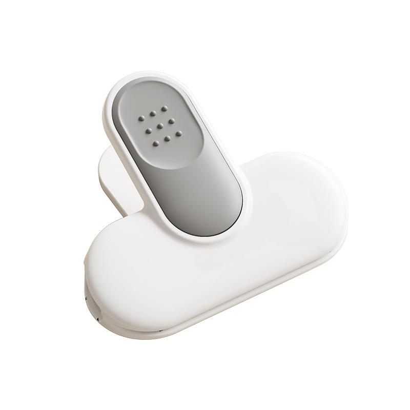 

Freshness-preserving Sealed Snack Sealing Clip - Wide Design with Anti-slip Function - Home Use Sealing Clip - Kitchen Tea Moisture-proof Clip Small сірий