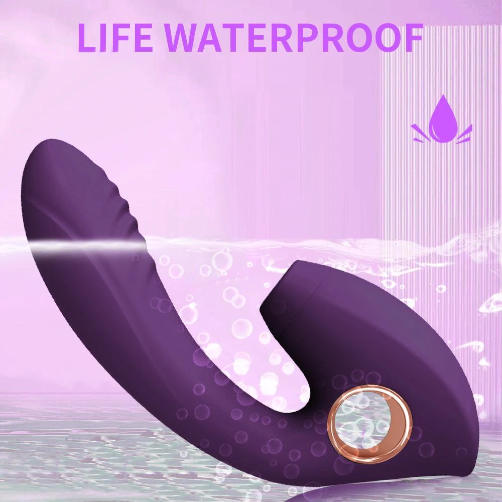 Sucking Vibrators Clitoris Vaginal Stimulator Female G Spot Massager Couple Anal Masturbators Sex Toys For Erotic Adult 18+
