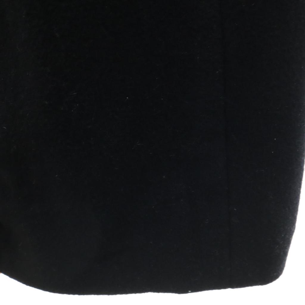 Chloe Cashmere Stand Collar Long Coat 40 Black Series Women Used