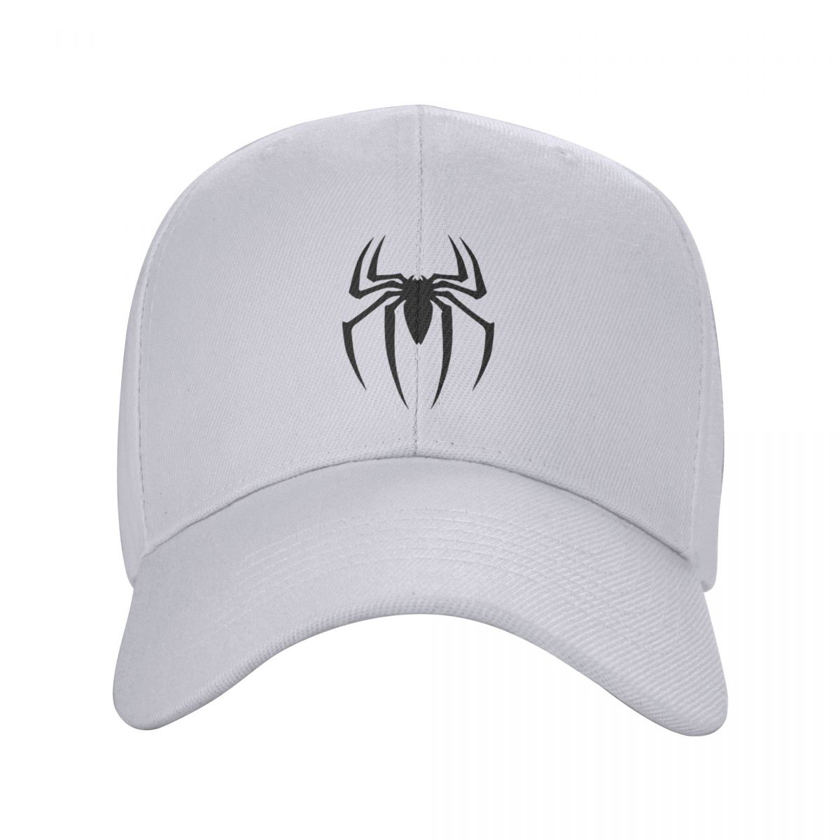 Винтажные Крутые Бейсболки с Логотипом Паука Snapback Мужские Женские Кепки Регулируемая Кепка Streetwear Бейсболка Кепка One Size