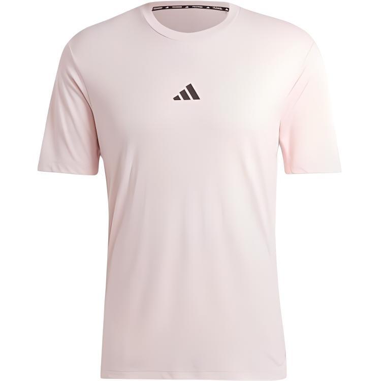 adidas Power Workout T-Shirt Asia Sizing Pink Men s IX9092 M
