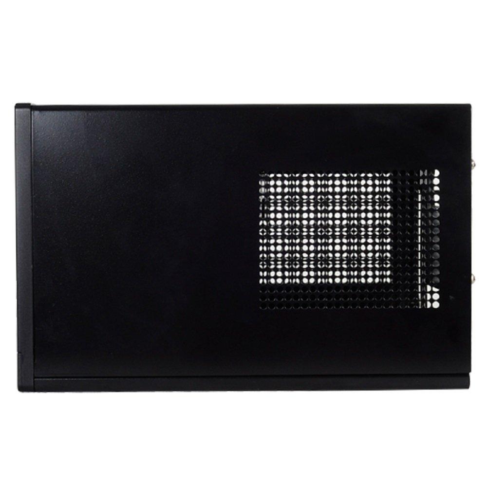 Silver Stone Mini-ITX Case, Full Black, SST-SG05BB-LiteB