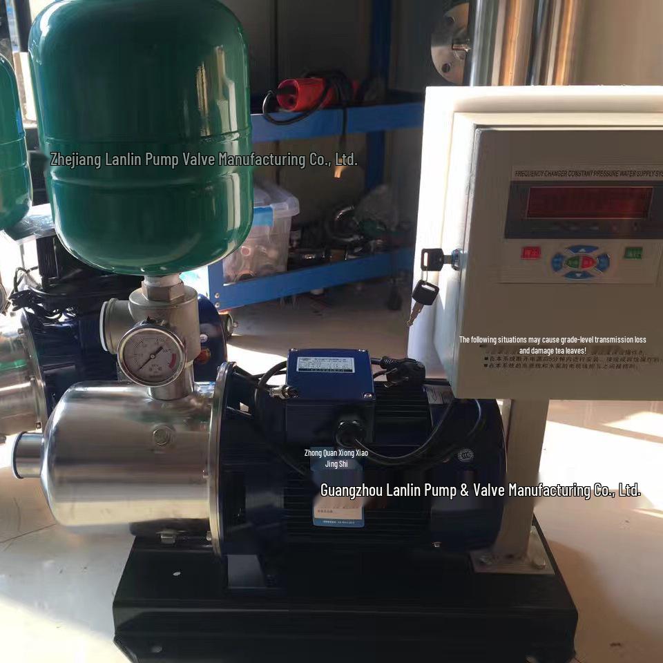 Stainless Steel Variable Frequency Constant Pressure Booster Pump - CHL Vertical Model