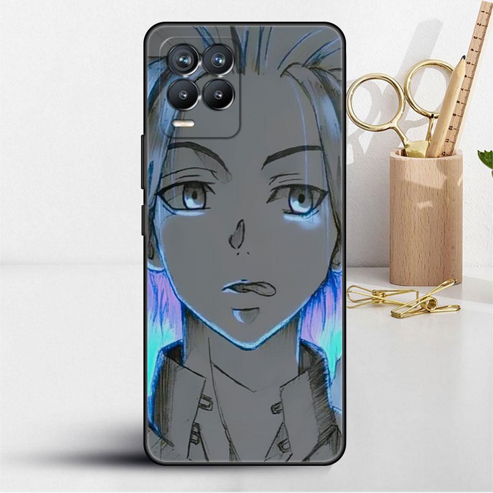Weiche TPU-Hülle für Realme 8 C21 9 Pro 8i 9i GT Neo 3 2 C3 7 6 C21Y C15 C11 C35, Telefonabdeckung, japanischer Anime Tokyo Revengers