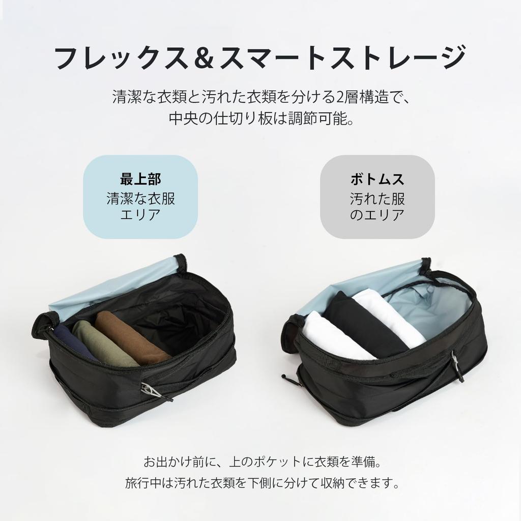 NextPacker Ultralight Travel Compression Bag YKK Waterproof Travel Compression Large for Business Overseas Convenient Travel Item Extreme 3-Piece Set,