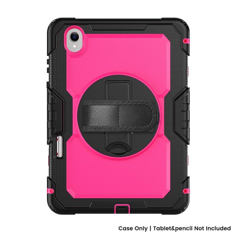Galaxy Tab S11 Case 360 Rotating Shockproof Tablet Cover With Stand Silicone Hard Shell Handheld Anti-Scratch