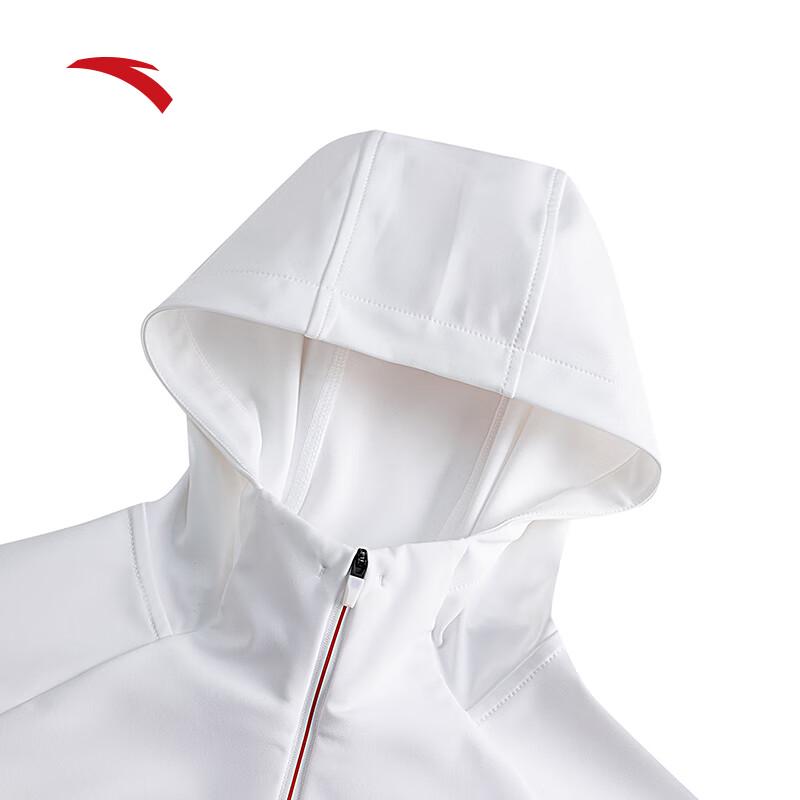 Anta CHN Series Women's Lightweight Warm Fleece Hooded Training Jacket