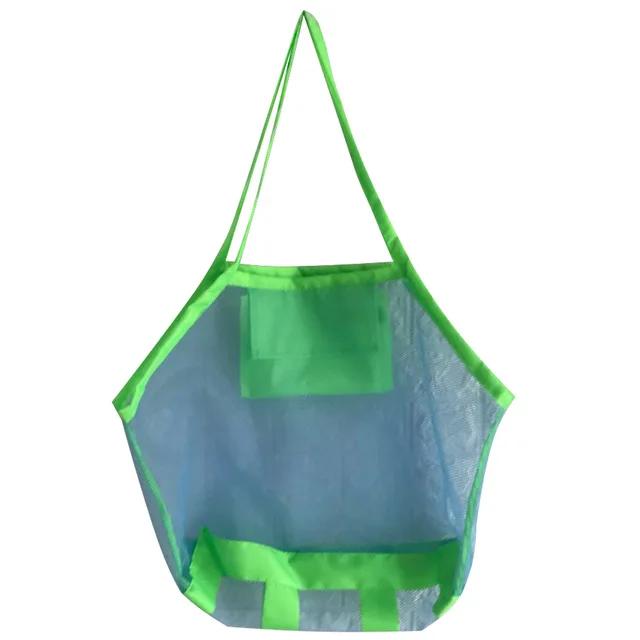 

Outdoor Children Beach Mesh Bag Sand Away Foldable Portable Kids Beach Clothes Bags Toy Storage Sundries Organiser Bag Backpack