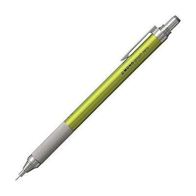 Tombow Pencil Mechanical Pencil MONO Graph Zero 0.5 Lime DPA-162D Precision Fine MONO Eraser Built-in Professional Grade Mechanical Pencil Pinpoint