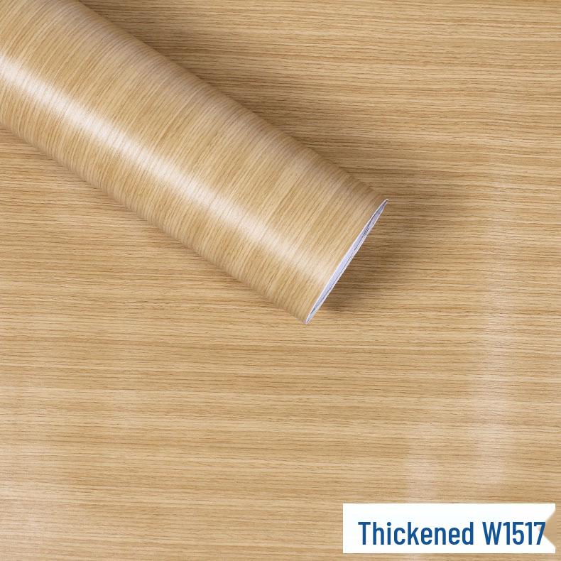 Self-Adhesive Wood Grain Waterproof Wallpaper for Furniture and Cabinet Renovation