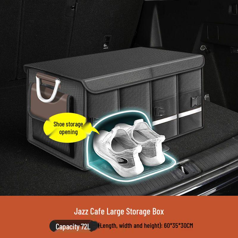 Foldable Car Trunk Organizer: Practical & Decorative Storage Box