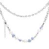 Original Blue & White Porcelain Titanium Steel Clavicle Chain: Chinese Style Hip Hop Necklace for Men & Women