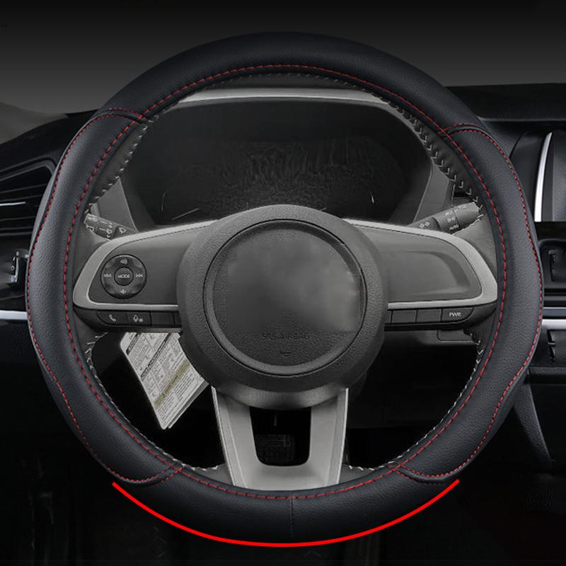 

O Type Car Steering Wheel Cover Wrap For Perodua Myvi 2021 2022 2023 2024 Auto Accesorioss Holder Protector