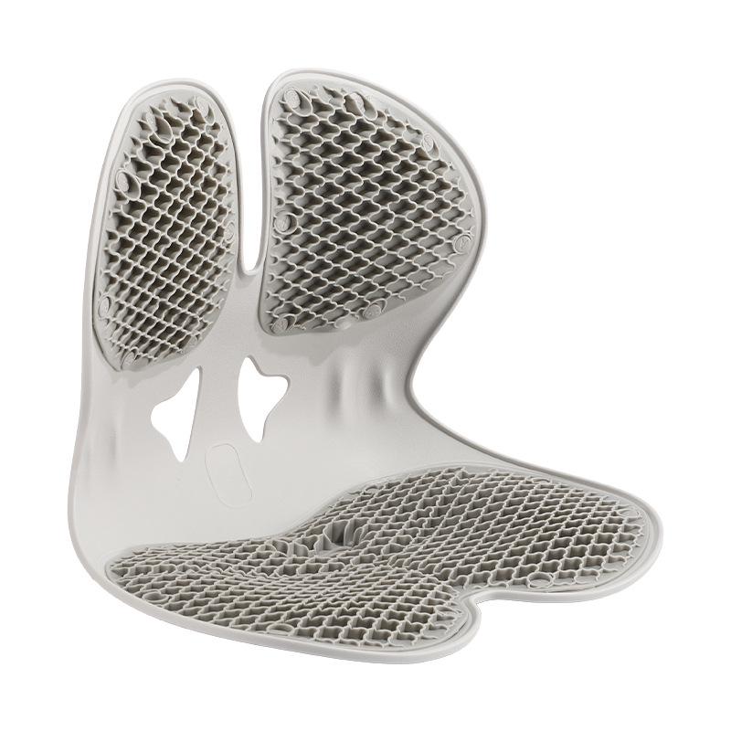 Ergonomisches Lendenwirbelstütz-Sitzkissen zur Haltungsverbesserung und Gesäßformung, ideal für lange Sitzperioden im Büro.