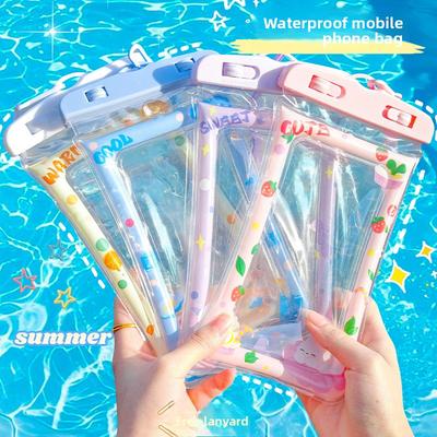 Touchscreen-compatible Cute Dustproof Sealed Waterproof Pouch for Mobile Phones