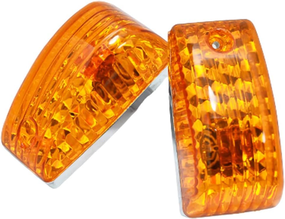 Avan Knight Door Side Marker Turn Signal Set of 2 and KRB137 for Hino Ranger Dutro Truck Lights, Lenses, Corner, (Left Right), (Amber) Profia,
