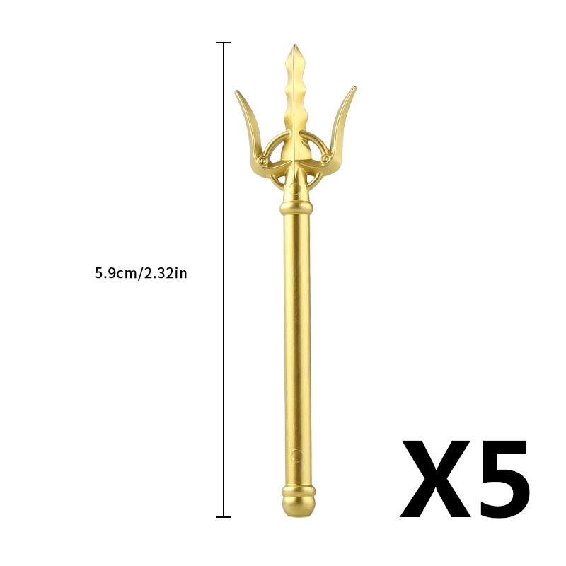MOC Medieval Military Anime Figures Weapons Building Blocks Toys Soldiers Shield Sword Bow Trident Ax Gun Hammer DIY Gifts K027