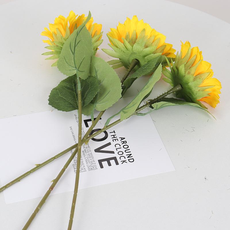 Sunflower Artificial Single Stem - Home, Office Decoration & Photography Prop