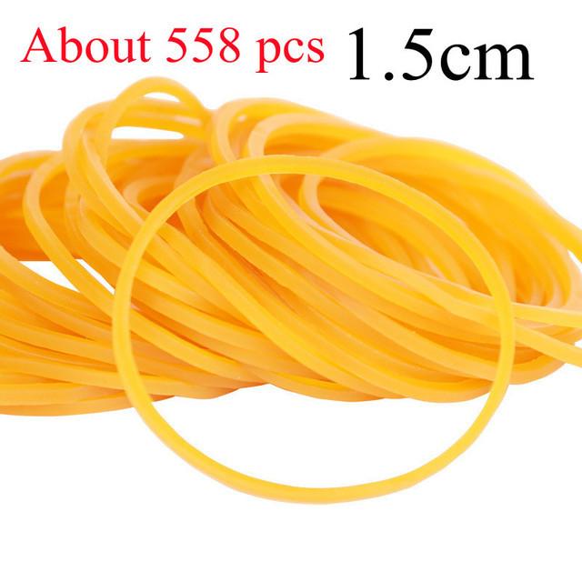 50G Elasticity Various Size Tapes Adhesives Fasteners Strong Elastic Rubber Bands Office Students School Stationery Supplies