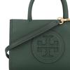 Tory Burch Ella Bio Magnetic Snap Adjustable Detachable Shoulder Strap Tote Bag Shopping Bag Crossbody Handbag Mini Women Tote Basil-Green 145613-312