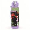 1PC Colorful Retro Street Graffiti Print 750ml Portable Sports Water Bottle Leakproof Travel Gym Drink Cup