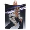 Singer TINI STOESSEL Futtura Album Fleece Blanket Soft Cozy Throw for Bed Sofa Thin Plush Quilt