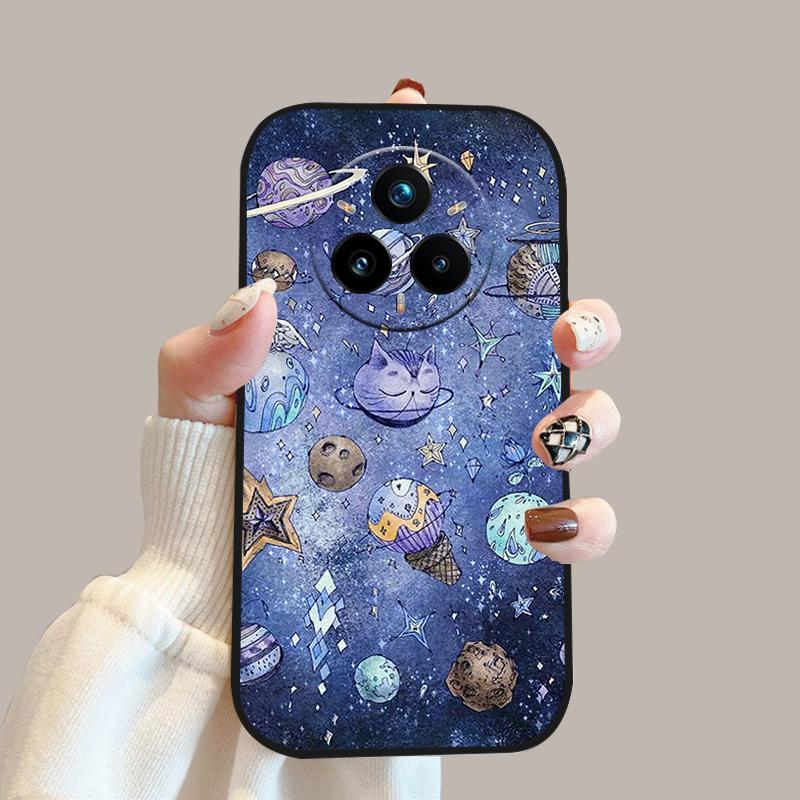 Fashion Case For Oppo Realme 14 Pro Soft Silicone TPU Phone Bumper Shells For Realme14 Pro Capa RMX5056 Protective Fundas Cover