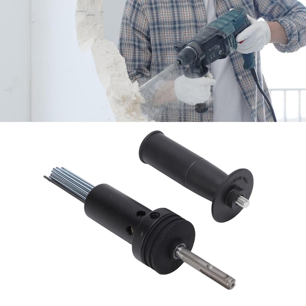 2 Schaft 2 Nut Elektrohammer Nadel Adapter für Rostentfernungsmeißel