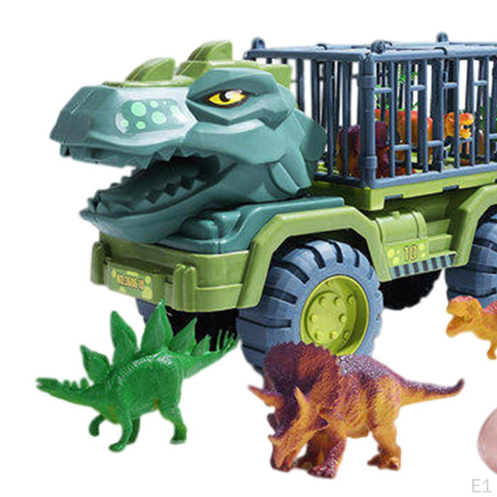 Transport Car Pull Back Large Engineering Cars Toys Birthday Gift for Boys and Girls Tabletop Decor