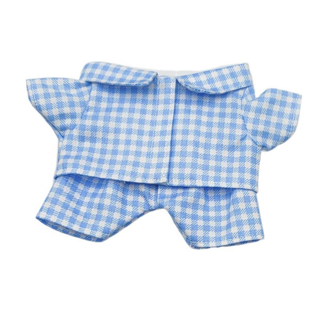 Casual Cotton Doll Clothes T-shirt Set Doll Clothes Outfit Plush Doll Clothes 20cm Cotton Doll
