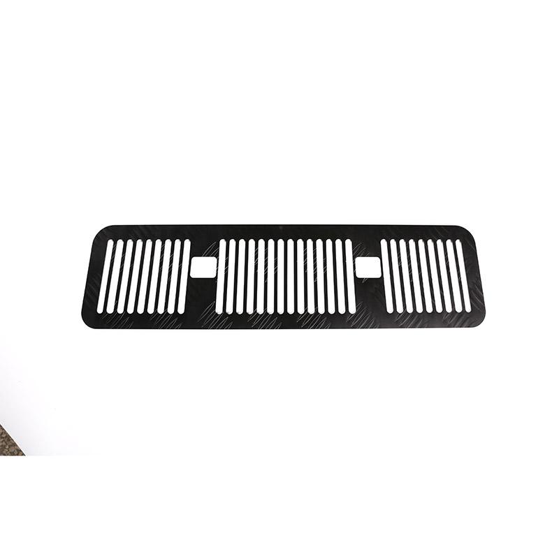 

Aluminum alloy Front Engine Hood Vent Cover Decoration Panel For Mercedes Benz G Class W463 G350 G500 G63 19-22 Car Accessories чёрный