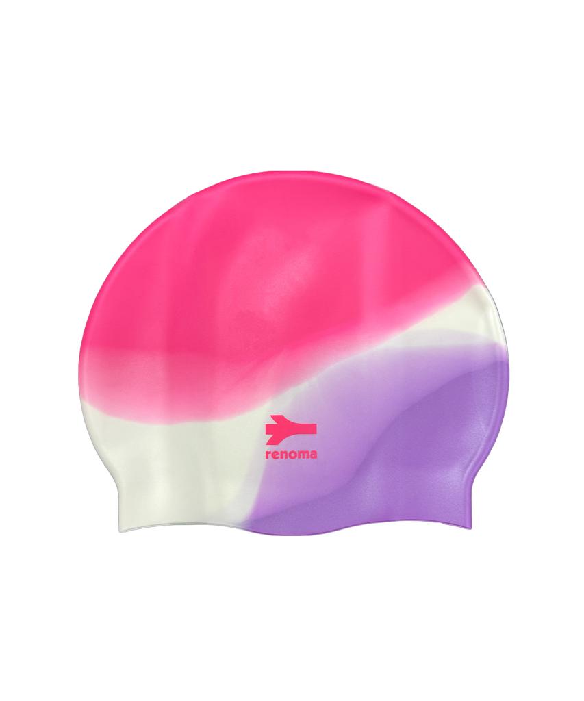 Lenomasuyeongbog Adult Gradient Silicone Swim Cap Pink Ro-Rc2F410-Pk