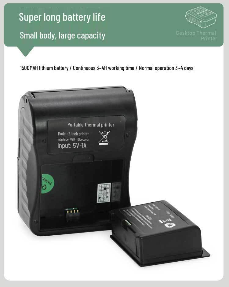 Impresora Térmica Bluetooth de 58 mm