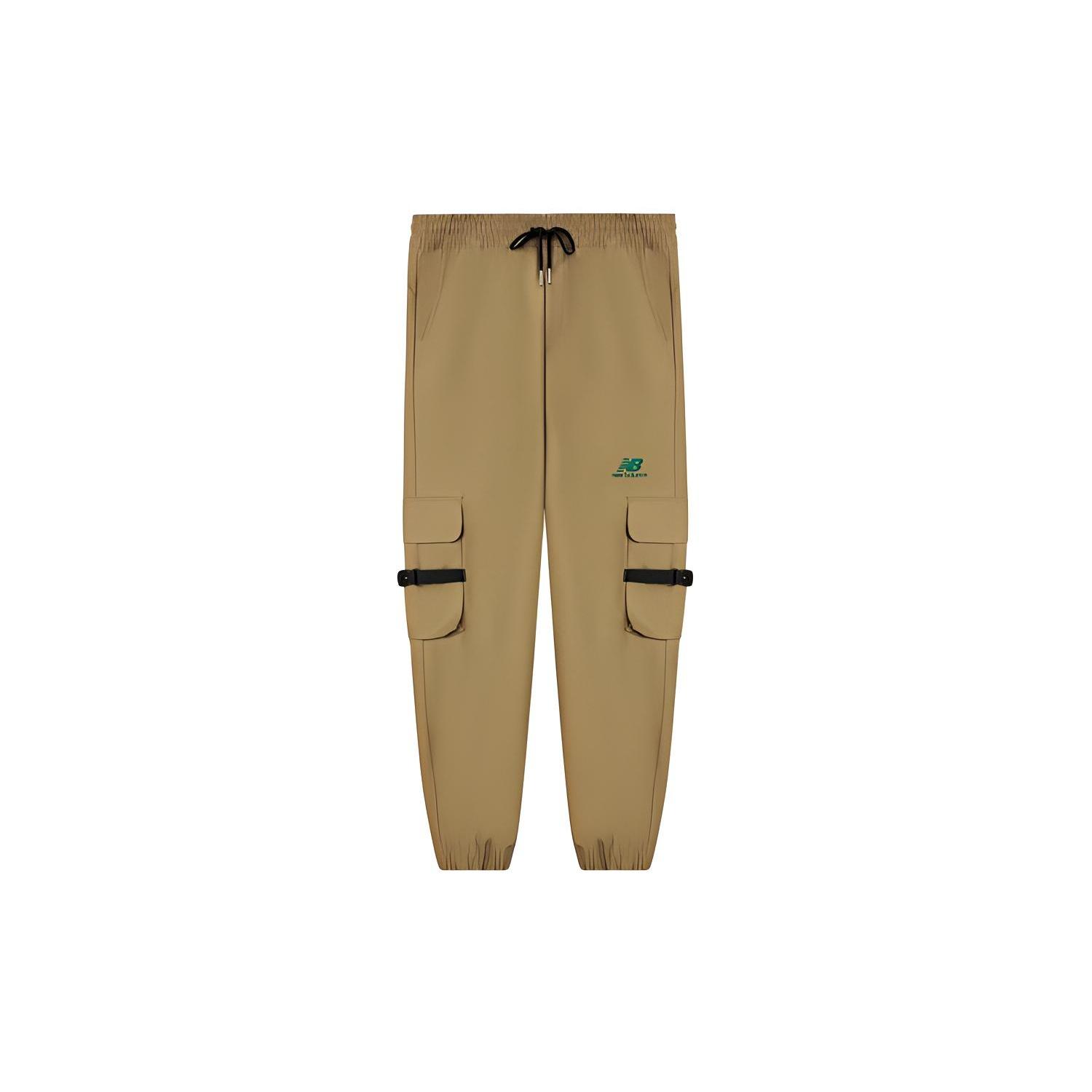 New Balance Cargo Pants Asia Sizing Khaki Black Men s AMP11310-BEI XXL