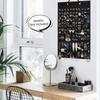 Felt Earrings Storage Hanging Bag Wall Hanging Jewelry Display Shelf Necklace Ring Earrings Storage Bag Jewellery Organizer