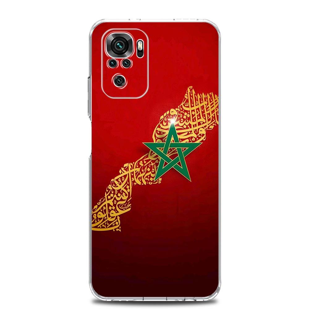 

Moroccan flag Maroc Morocco Phone Case For Xiaomi Redmi Note 14 13 12 4G 9S 9 10 11 Pro Plus 5G 9T 14C 13C 12C 10C 9C 9A Cover Redmi Note 11Pro