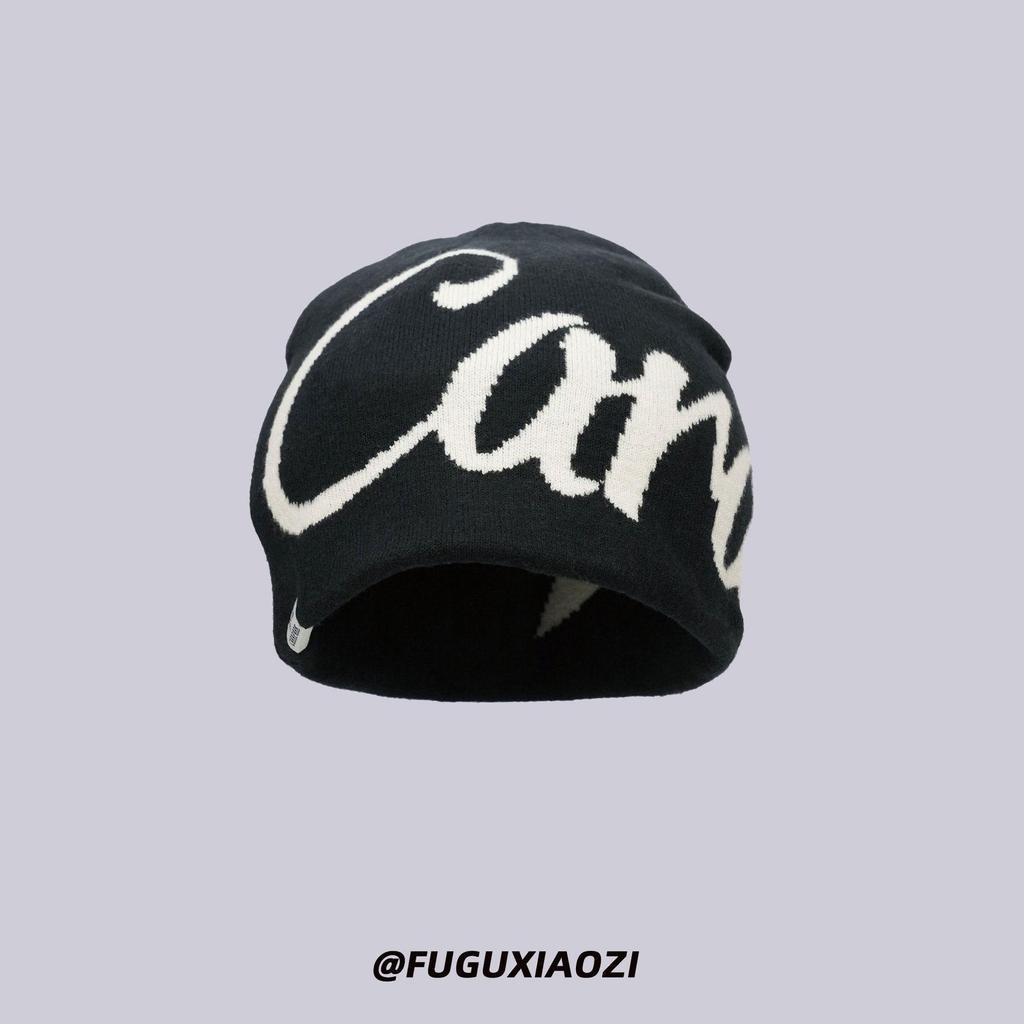 American Street Style Beanie: Trendy Outdoor Mountaineering Wool Hat, Warm & Cold-Proof, for Men & Women, Autumn/Winter