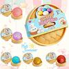 Dumpling Shaped Decompression Squish Ball Low Rebound Stress Relief Dough Reusable Office Home Decor Gift Ideal For Daily Use