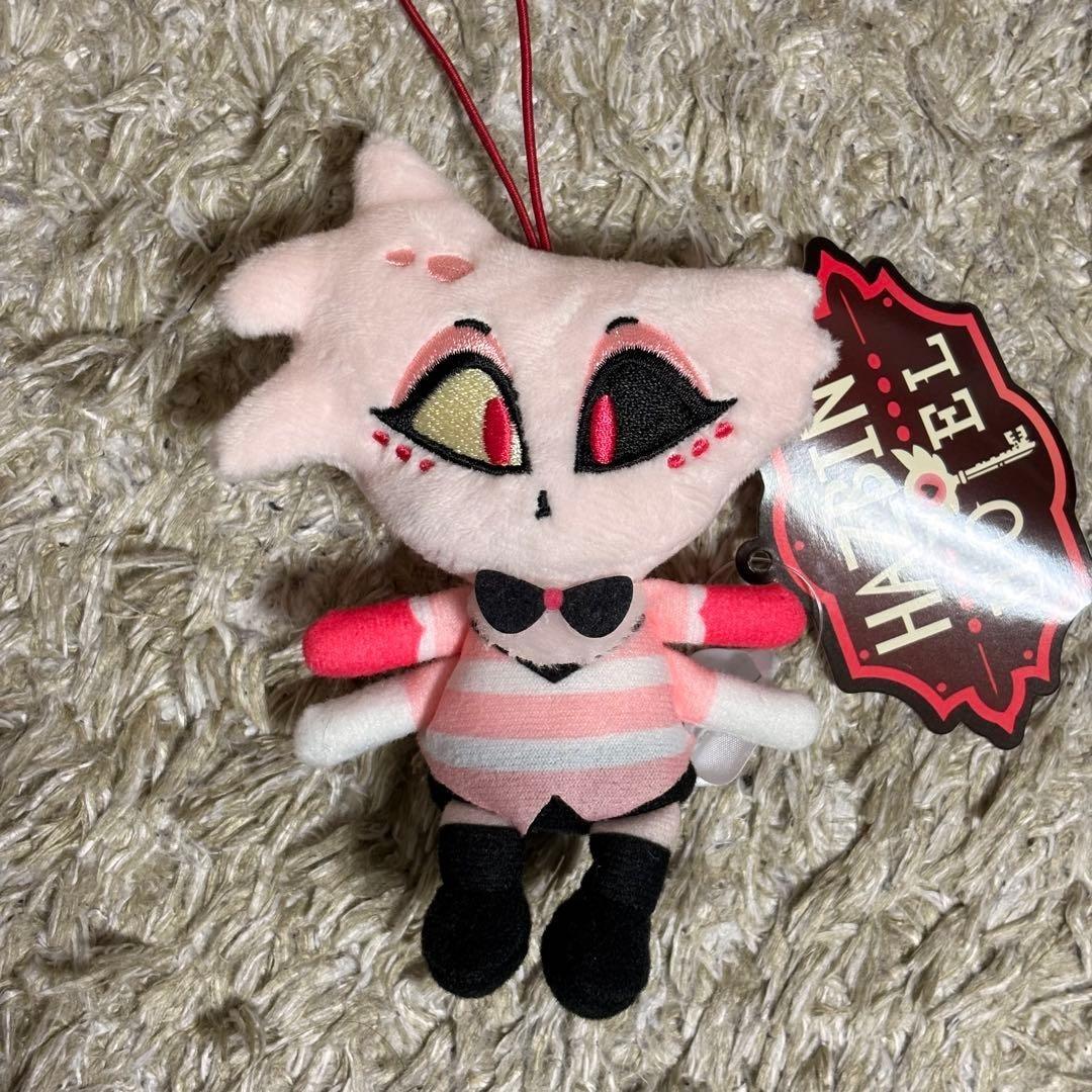 

Hazbin Hotel Sitting Plush Toy Mascot Angel Dust 10cm Round One Limited 2026