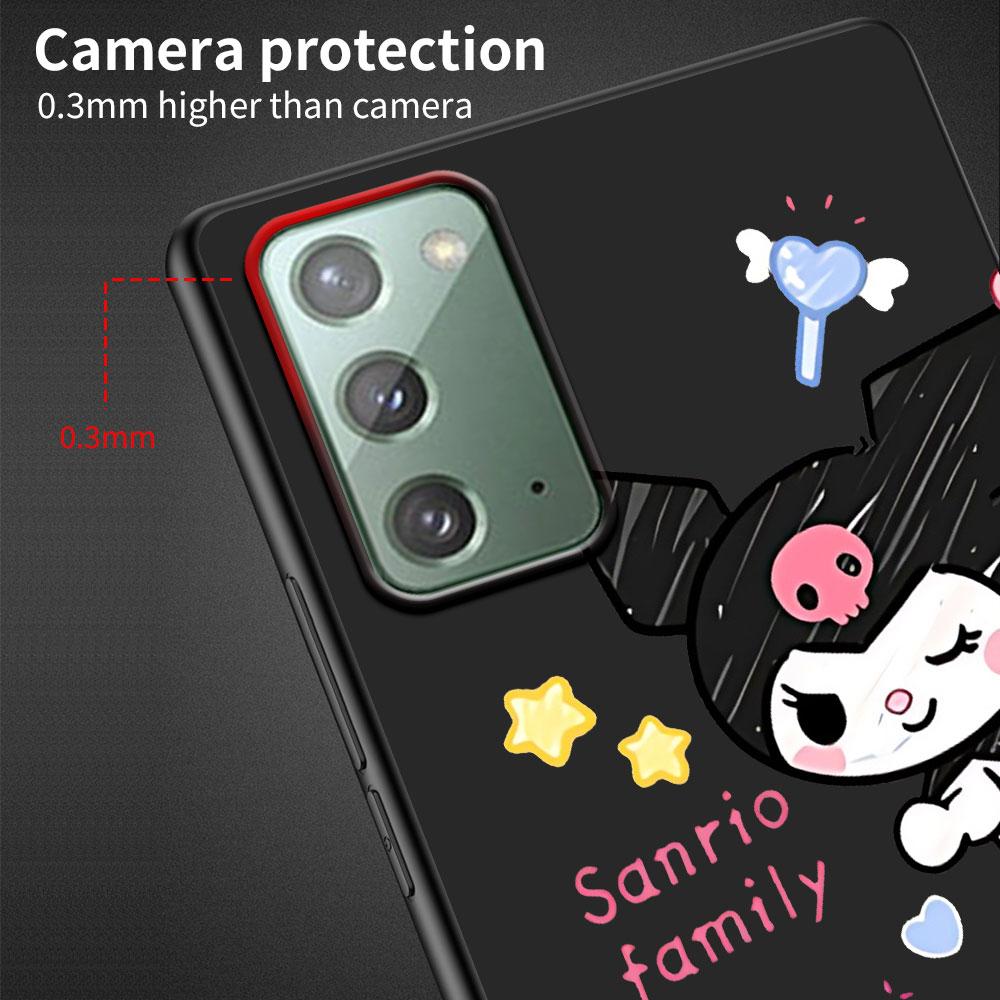 Cinnamoroll Kuromi Case for Samsung Galaxy Note 20 Ultra 10 Plus 9 8 TPU Phone Cover Note 10 Lite Soft Shell Funda Capa