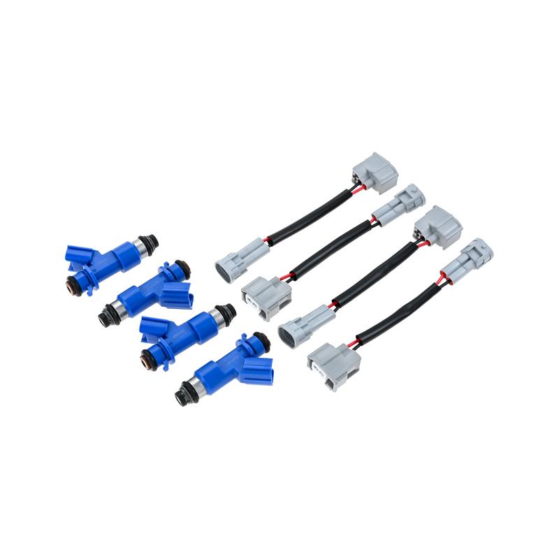 4Sets Car Fuel Injectors With Wiring Harness 16450-RWC-A01 EWLKJ00429 Fit For Acura RDX Applications 2002-2006 Acura RSX 2.0L
